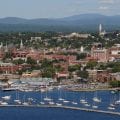 Burlington aeriel view