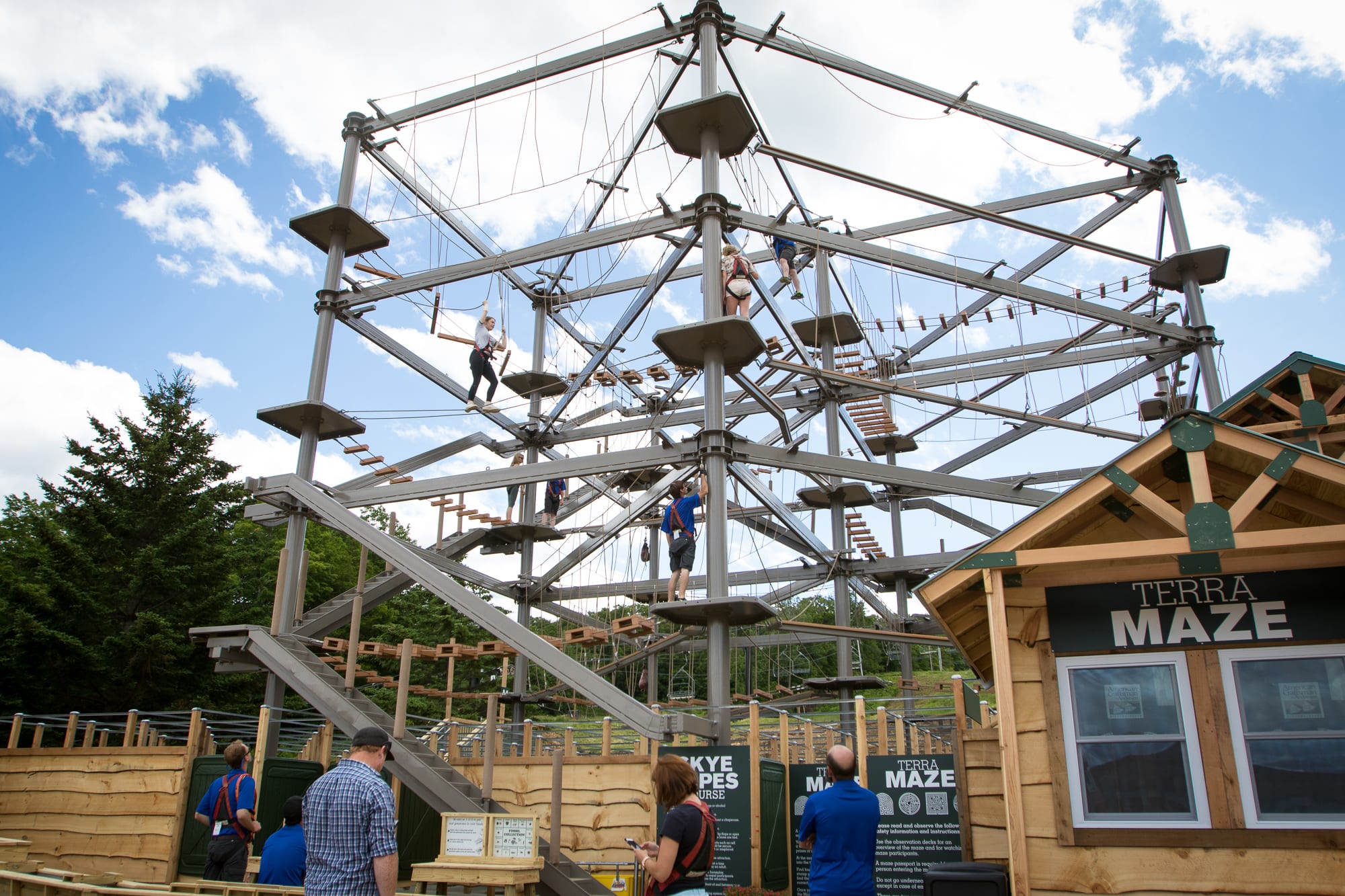 Skye Ropes at Terra Maze
