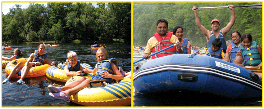 Lazy River Tubing, Rafting & Downhill Tubing, Lake George