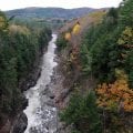 Quechee Gorge aeriel photo